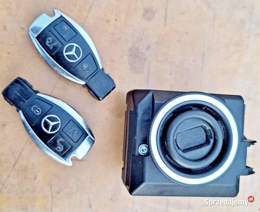 MERCEDES W204 LIFT W207 W212 STACYJKA 2 KLUCZYKY stacyjki i kluczyki Radom
