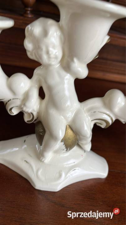 Świecznik z Puto na złotej kuli Bez sygnatury Na Gdańsk