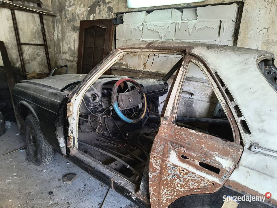 Mercedes 123 beczka skrócony ciekawy projekt do sprzedam
