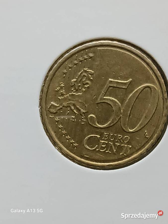 50 Eurocentów Luksemburg 2002 r Konin