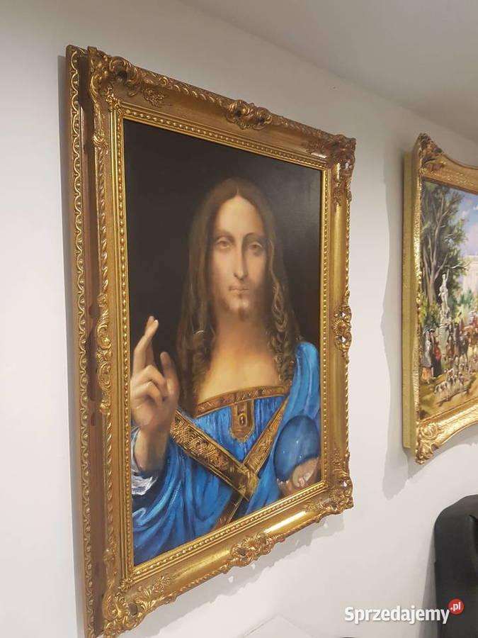 obraz Leonardo Da Vinci Zbawiciel Świata Odrzywół sprzedam