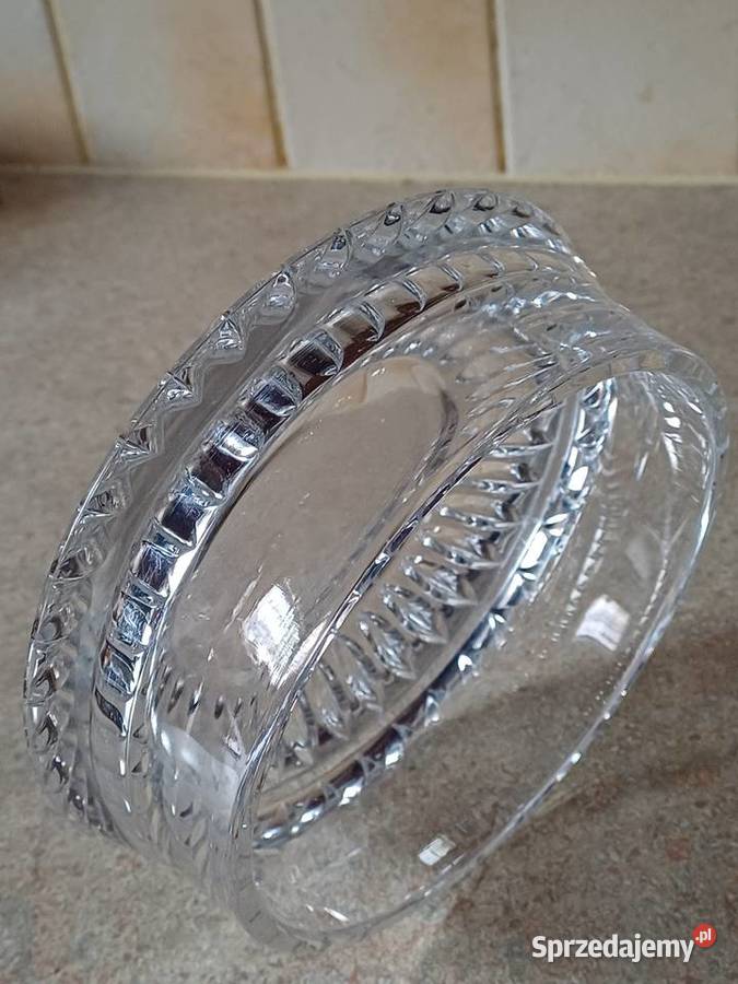 vintage kryształowa misa Nowy Targ