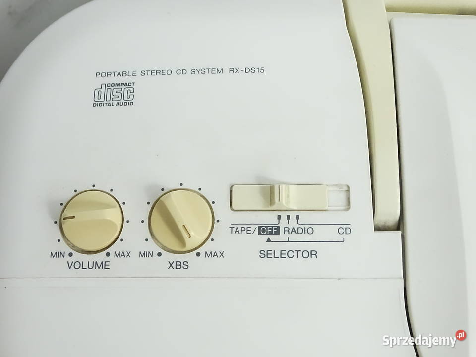 Panasonic RXDS15 radio FMAM odtwarzacz CD Odtwarzacze CD i MD Biłgoraj