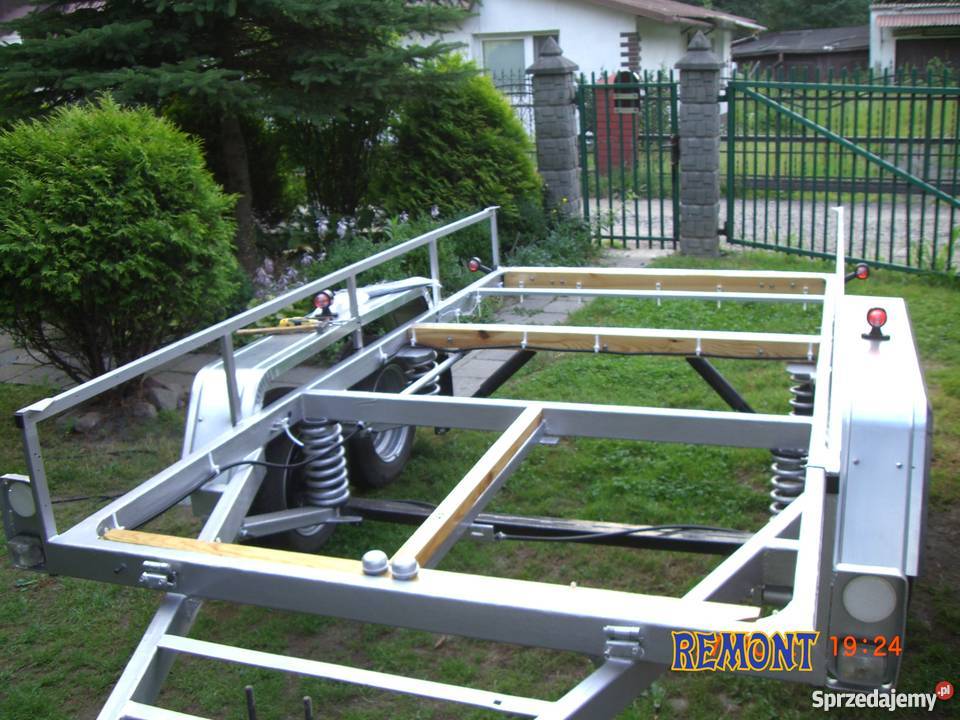 Przyczepa towarowa dwuosiowa DMC 1000 Rzeszów