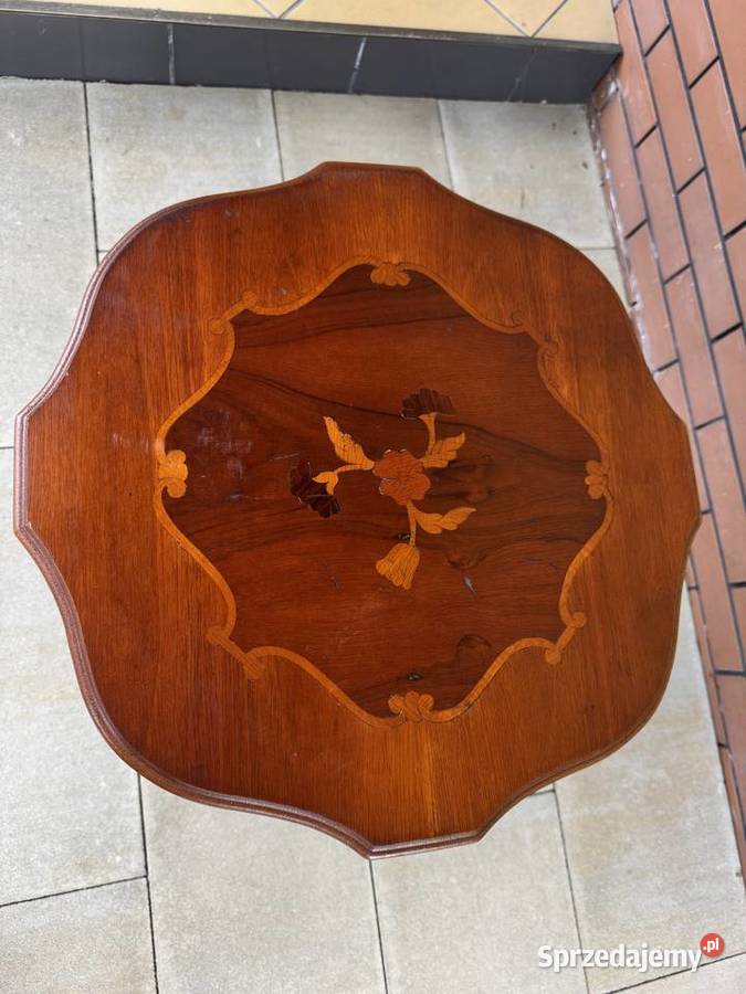 Stolik kawowy włoski stylowy intarsja ława stół Garwolin sprzedam
