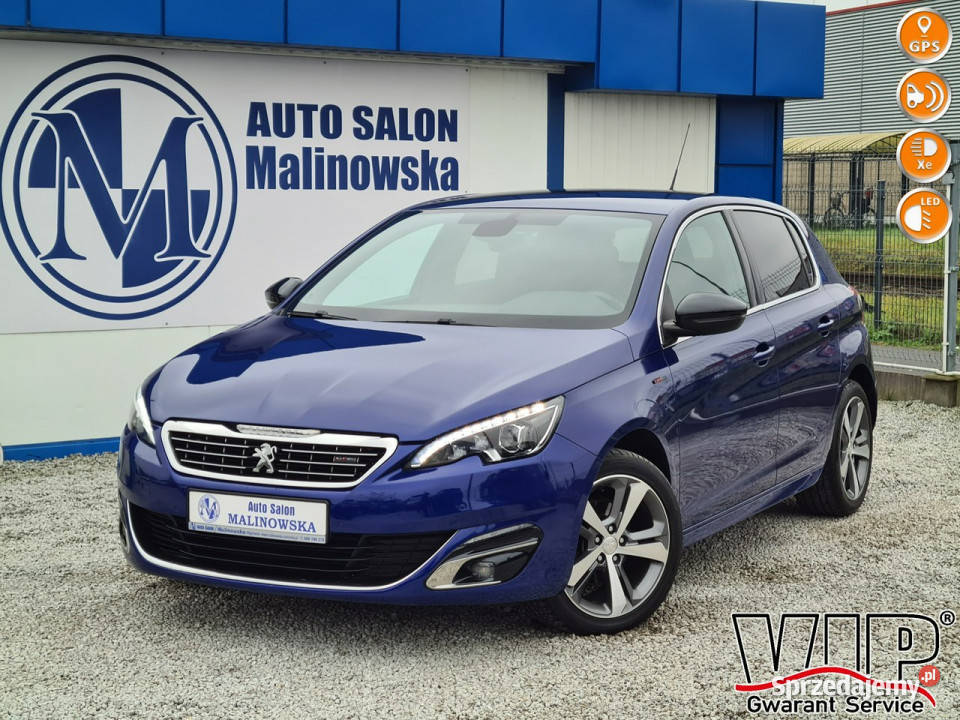Peugeot 308 GTLine Navi 2xPDC Półskóry Full Led Wągrowiec