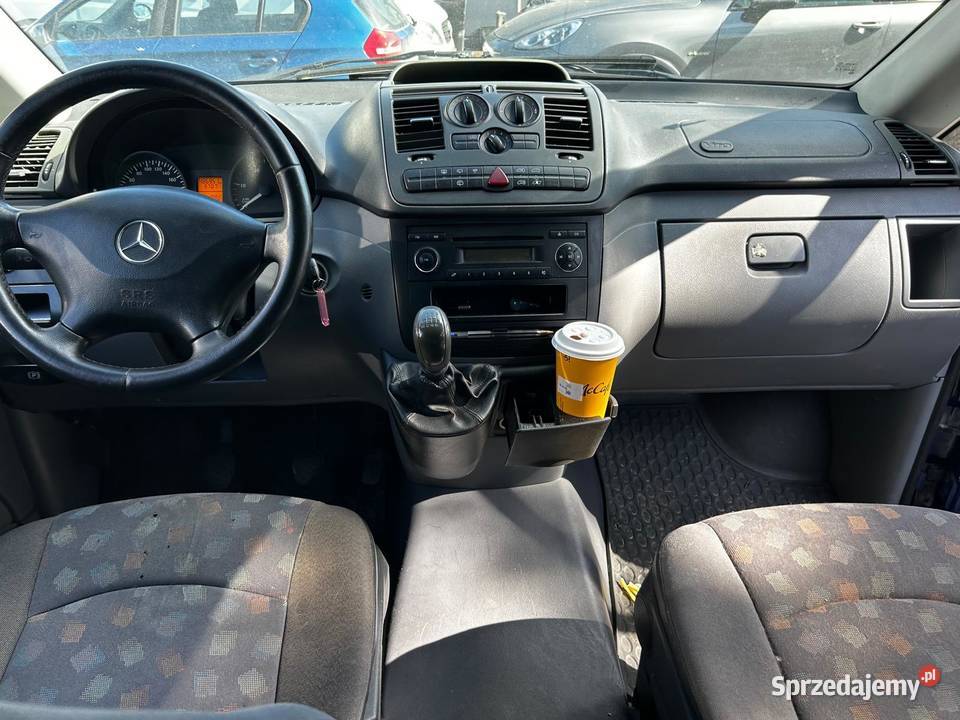 Mercedes Vito Raty Prywatnie Diesel 2008r elektryczne szyby Wrocław