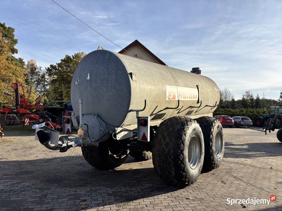 Beczkowóz 14000 litrów Kotte Garant beczka