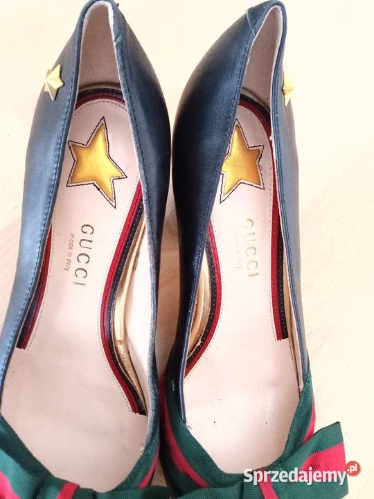 Pantofelki Gucci skórzane inna Moda i Styl śląskie Myszków