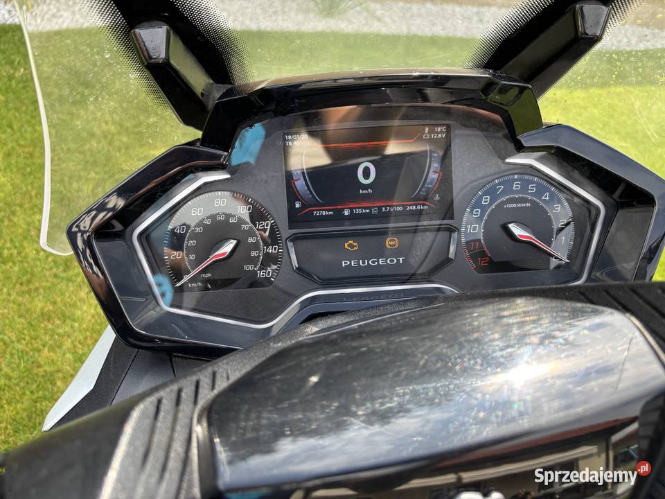 Peugeot pulsion 125 abs tc led keyles super stan