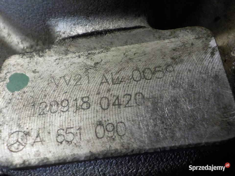 MERCEDES A W176 CLA W246 18 CDI 14r 651 turbina Suków