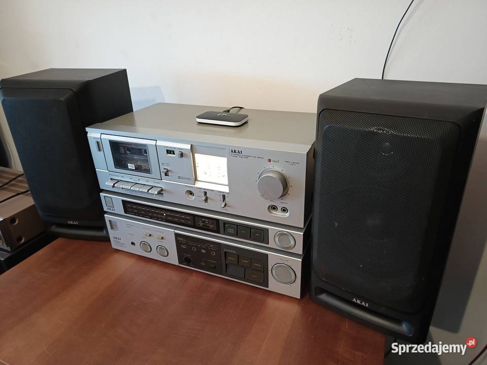 Zestaw Vintage AKAI Wieże i miniwieże Gdynia