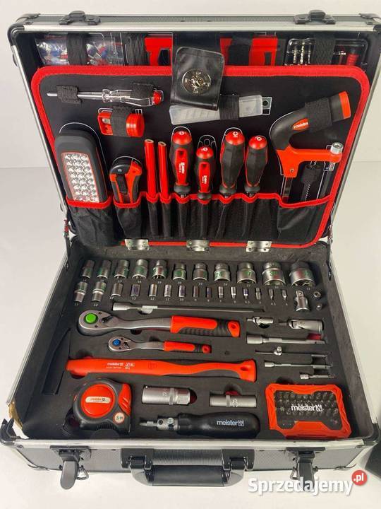 Zestaw narzędzi Meister 156 el Zestawy narzędzi Rzeszów