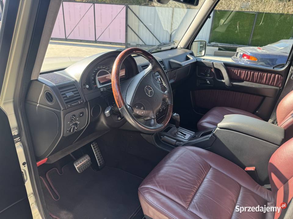 Mercedes G55 AMG Stan Kolekcjonerski Kompressor Rok produkcji 2007 Klasa G Łódź sprzedam