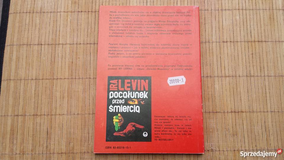 Książka Andrew Garve Pułapka na miłość Warszawa