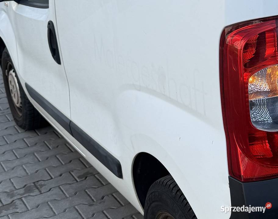 Fiat Fiorino 14 benzyna 2009 furgon 141 import 141209km Poznań sprzedam