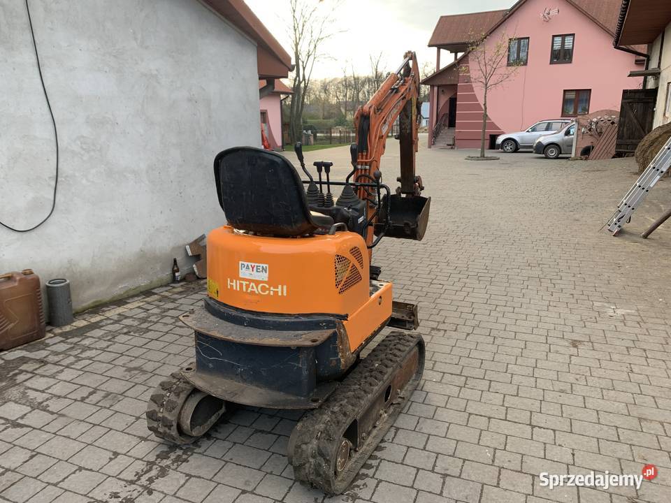 Minikoparka koparka gąsienicowa Hitachi Rok produkcji 2015 sprzedam
