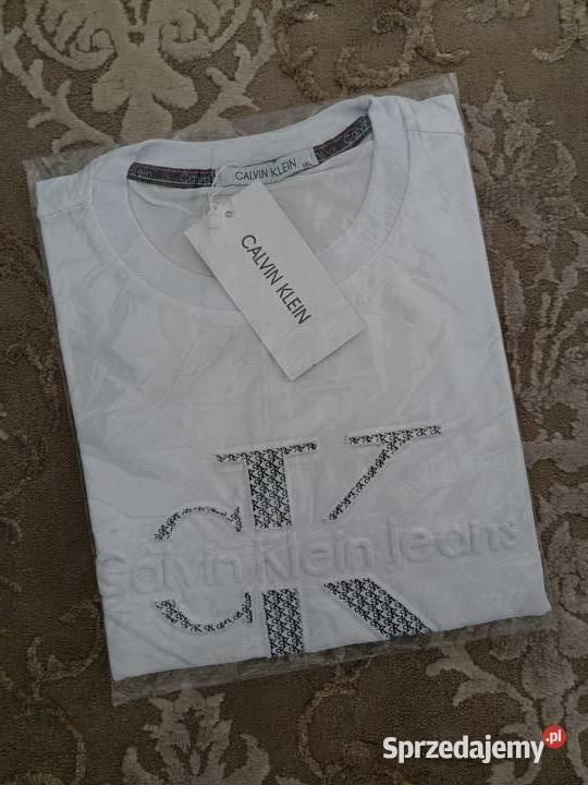 Tshirt męski Calvin Klein Classic duże logo Białystok sprzedam