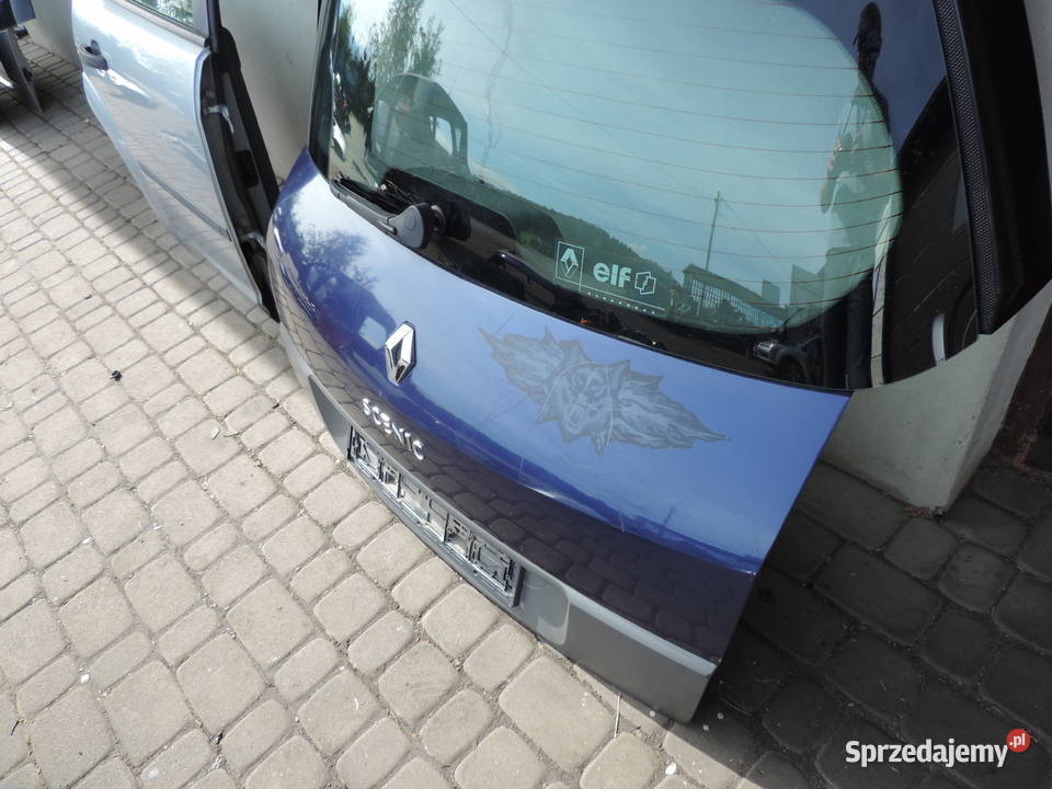 RENAULT SCENIC II 2 KLAPA TYŁ TYLNA BAGAŻNIKA Nowy Sącz