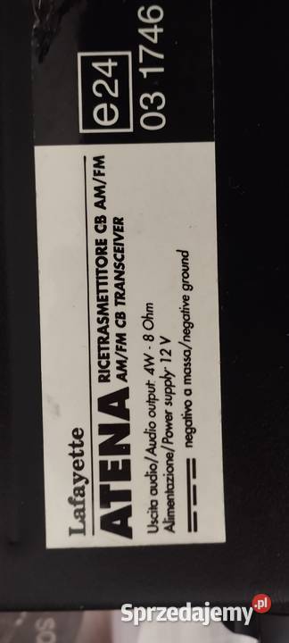CB radio Lafayette Atena lubelskie Świdnik sprzedam