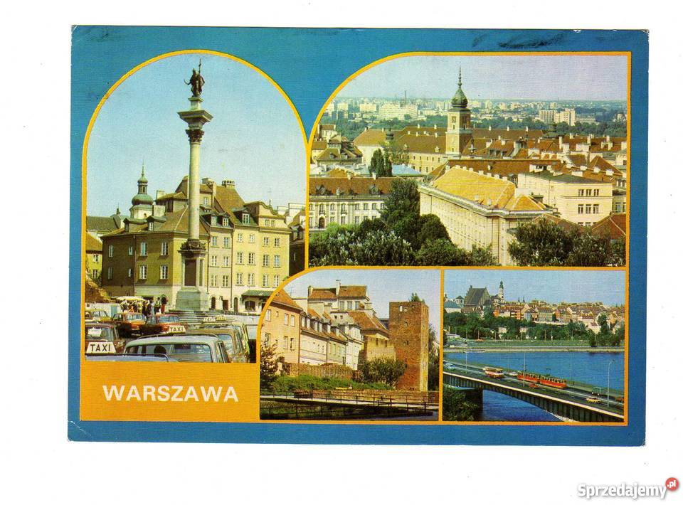WARSZAWAKOLUMNA ZYGMUNTA III WAZY POCZTÓWKA Pocztówki i karty telefoniczne Krynki