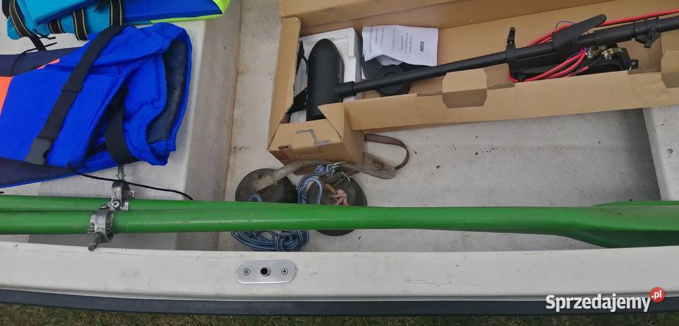 Łódka z silnikiem elektrycznym Toruń
