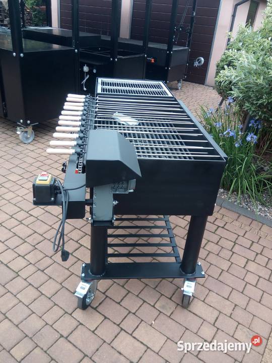 Gastronomiczny grill cateringowy na szaszłyki Damasławek