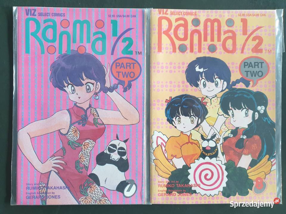 Manga Ranma 12 18 komiksów USA pomorskie Gdynia sprzedam