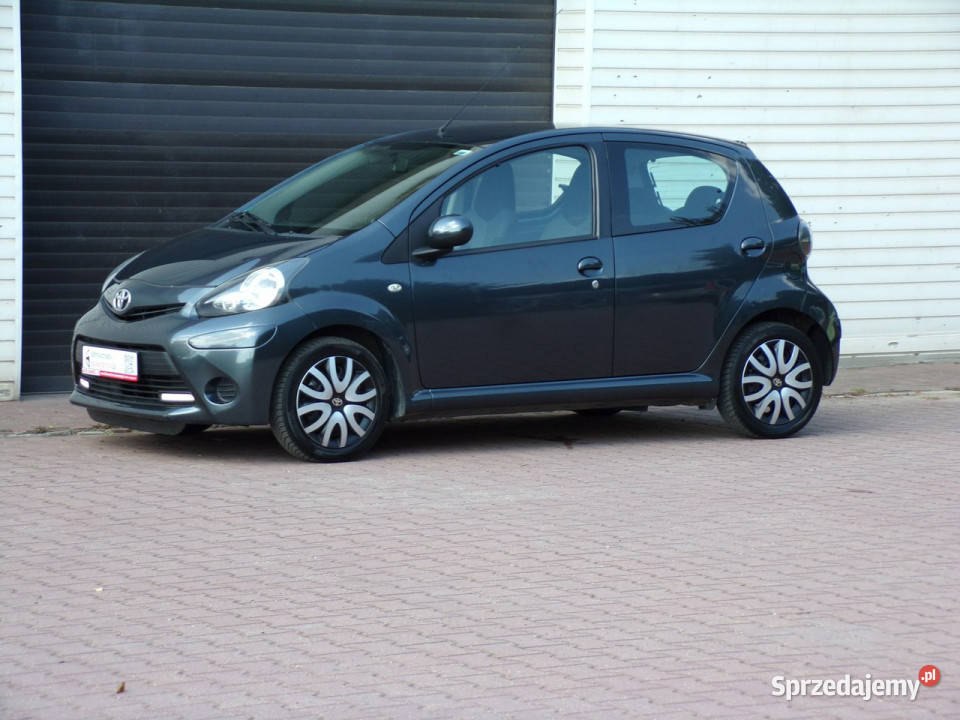 Toyota Aygo Navigacja LEDKlima 10 2014r I Właść manualna Aygo