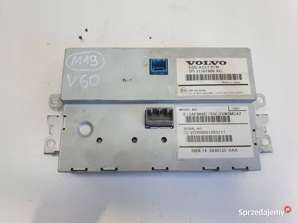 Volvo V40 II EKRAN NAWIGACJI Wyświetlacz monitor Chełm