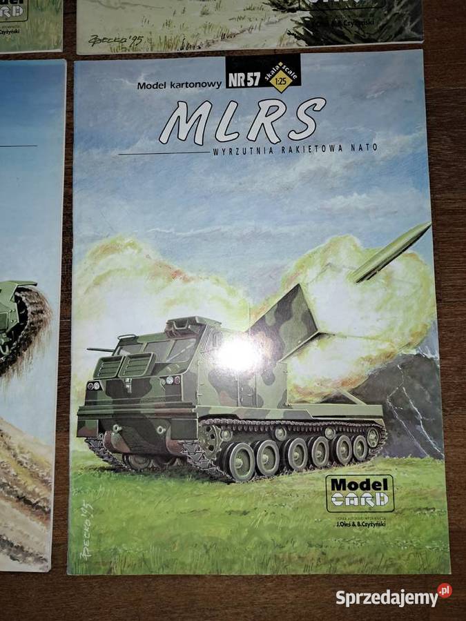 Modele kartonowe 4 Duże skala 125 T35 Panzer Pozostałe śląskie Bielsko-Biała