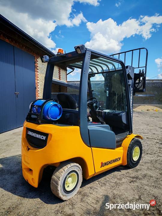 Wózek Widłowy Jungheinrich TFG 425 Gaz Triplex Motoryzacja Łęczyca