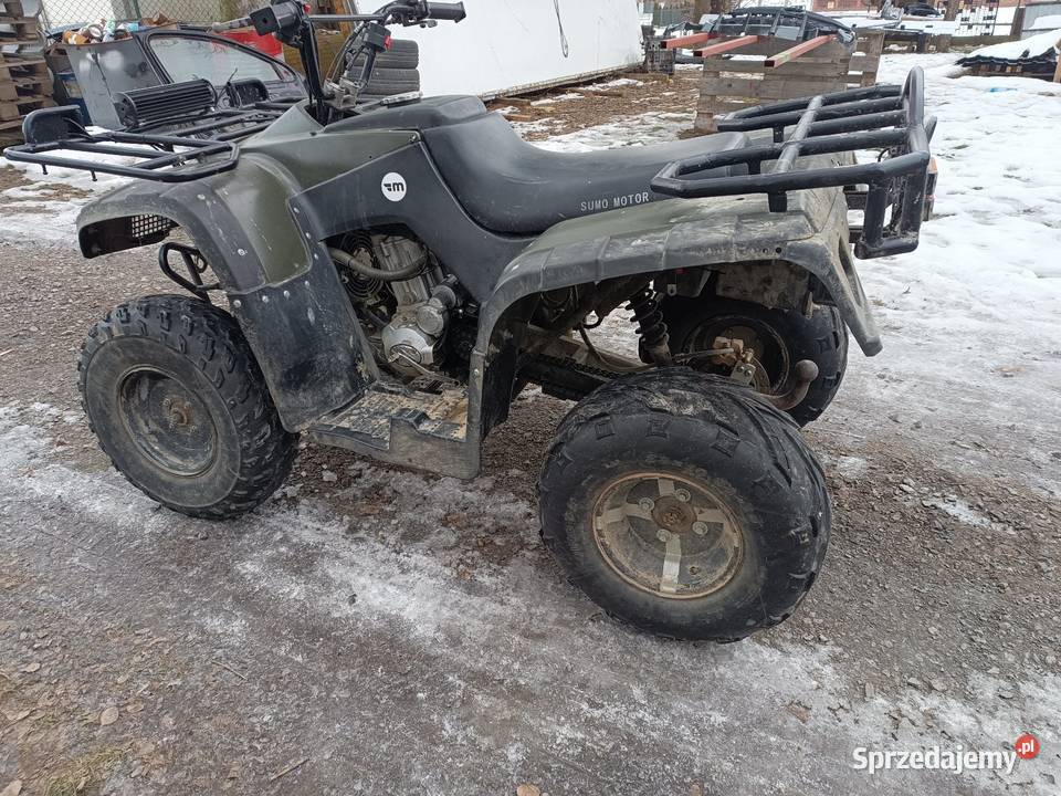 Quad 250 duża rama skrzynia manualna chłodzony tuning Dębica