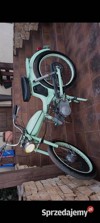 Motorower Romet Komar 2352W zarejestrowany dwusuwowy Orzesze