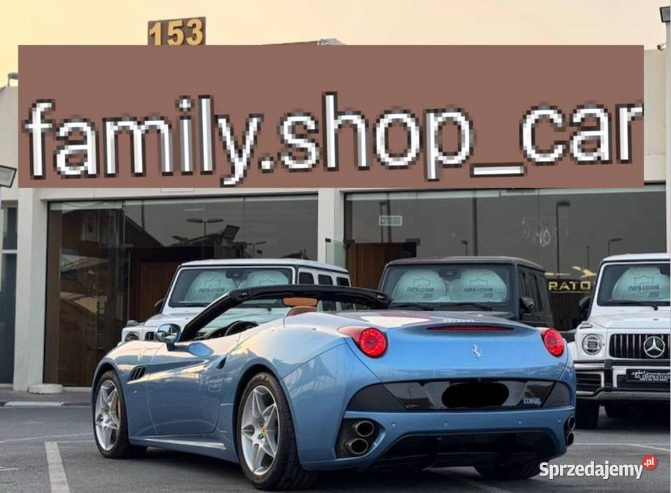 FERRARI CALIFORNIAT SPIDER 2010 nieuszkodzony dolnośląskie