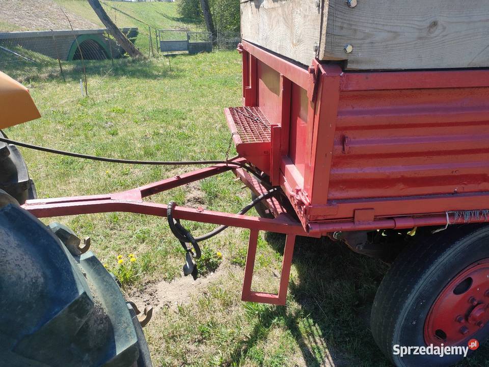 Przyczepa wywrotka 6 ton wywrot kiper nieuszkodzony Sztum
