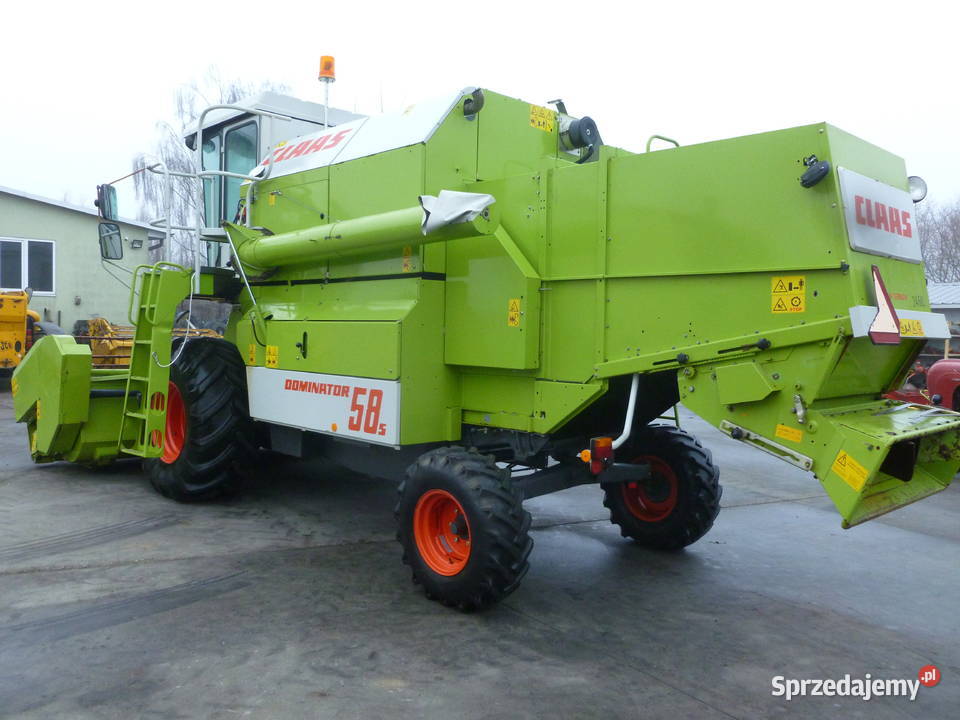 claas dominator 58s massey volvo deutz john Kombajny