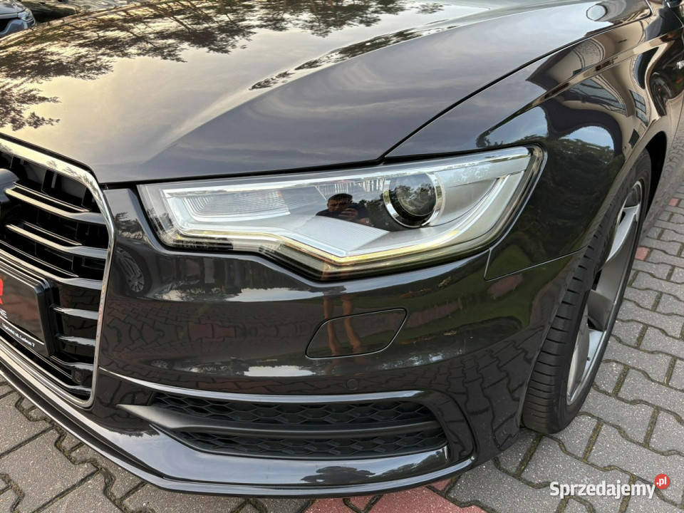 Audi A6 sedan 20 benzyna 180 SLine Xenony 2014 nawigacja Lipówki