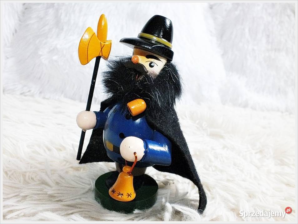 Stara figurka drewniana Strażnik na Święta Żary