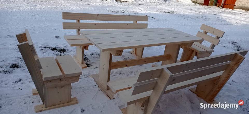 Meble ogrodowe drewno Ostrołęka