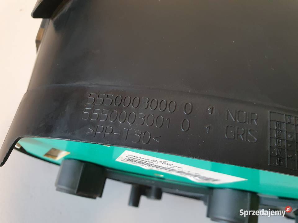 Licznik Peugeot 206 białe benzyna OE 9655976280 Wrocław