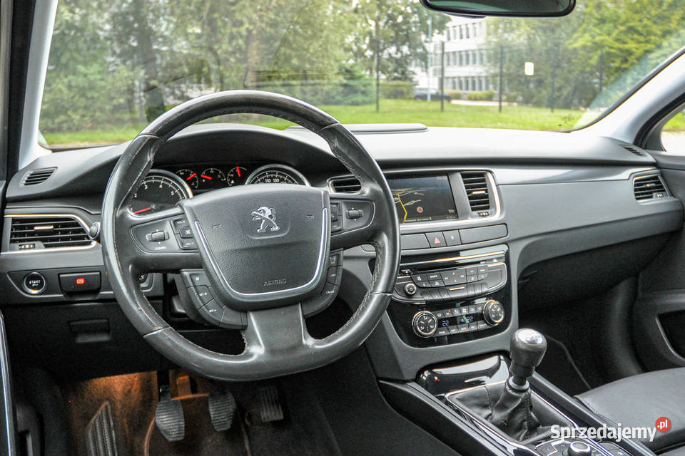 Peugeot 508 16T 2013 r Bezwypadkowy Skóry Wrocław