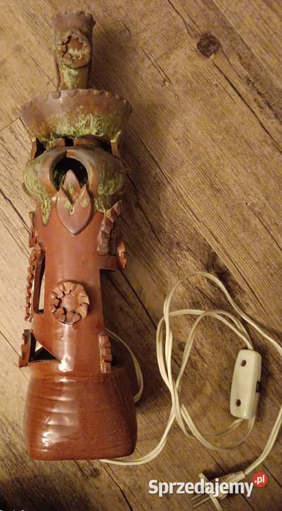 Dekoracyjny elektryczny świecznik Stary zamek sprzedam