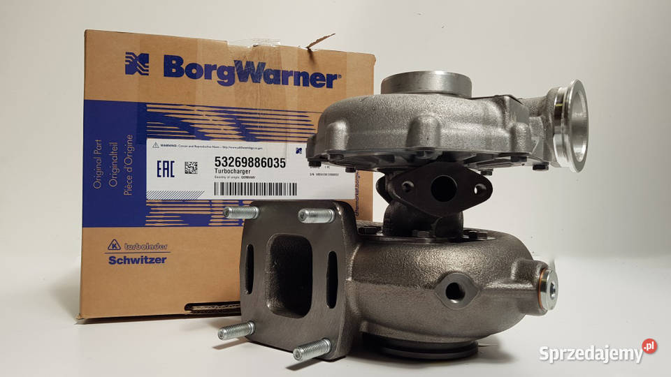 Nowa turbosprężarka BorgWarner 53269886035 Siedlce sprzedam