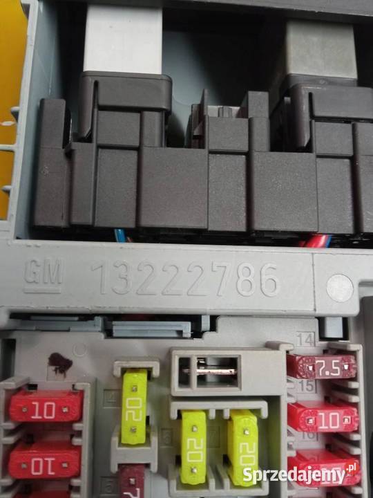 SENSOR AIRBAG 13589413 Opel Astra IV 2009 J