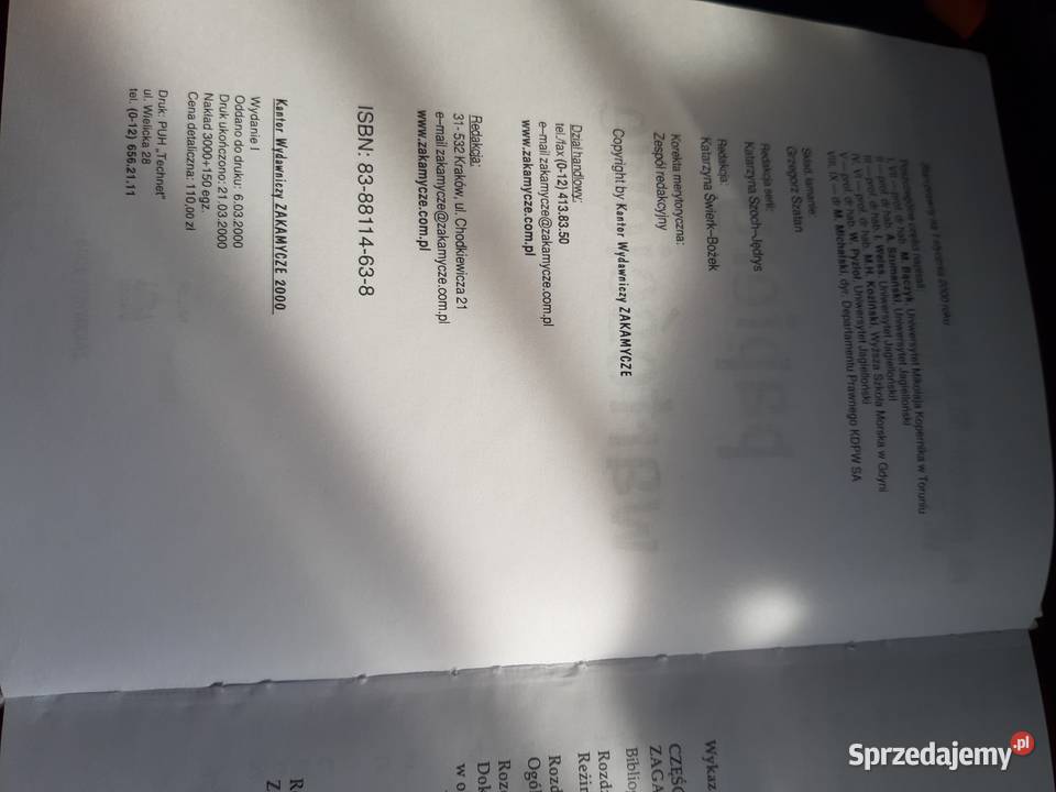 PAPIERY WARTOŚCIOWE PODRĘCZNIK wielkopolskie Poznań
