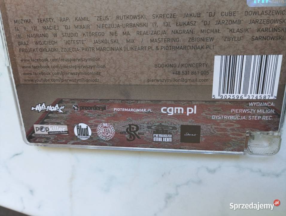 ZEUS NIE ŻYJE Pierwszy Milion 2012 CD lubelskie Puławy sprzedam