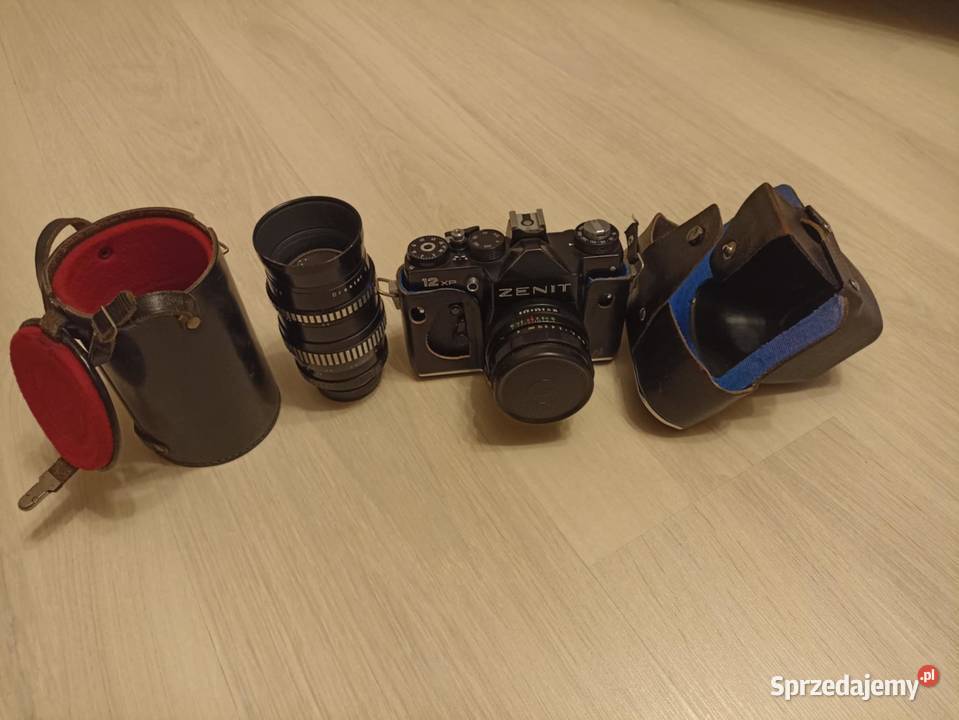 Aparat fotograficzny Zenith 12 XP obiektyw Meyer Klukowa Huta