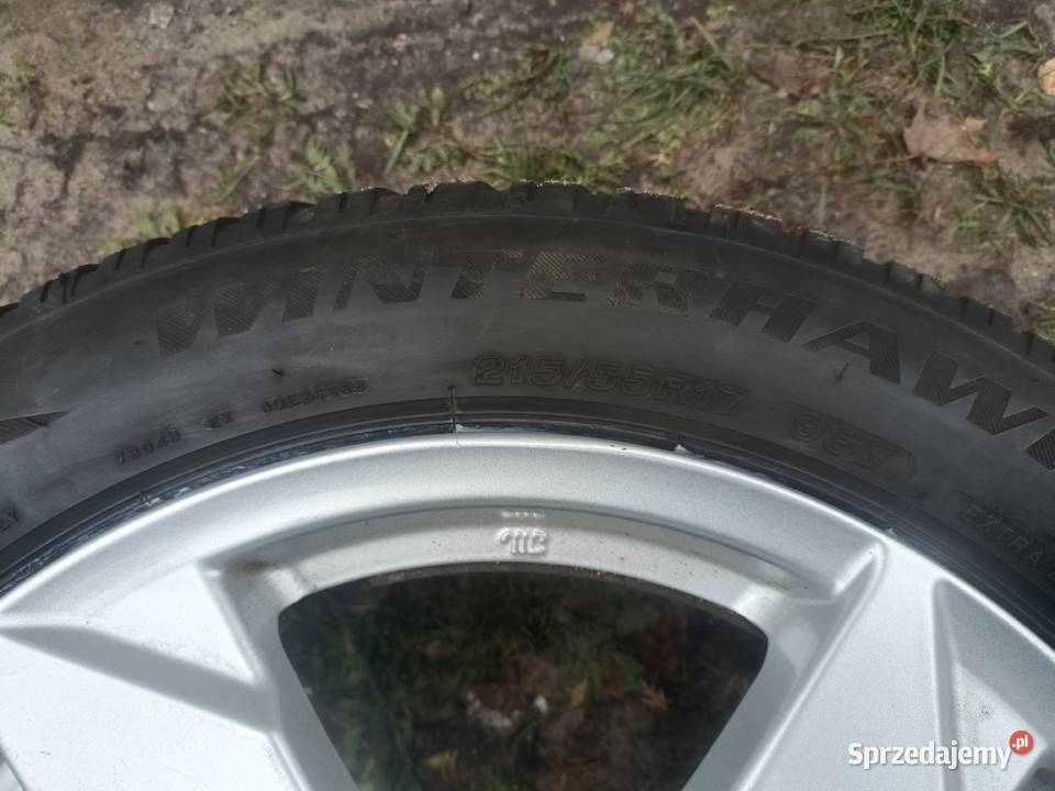 Sprzedam komplet kół zimowych Audi A4 B8 felgi mazowieckie