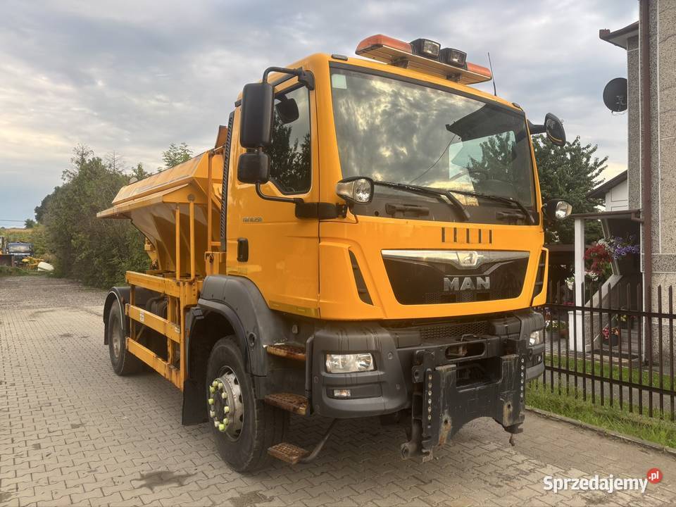 MAN TGM 18250 4x4BB Piaskarka Solarka econ 2014 Ropczyce